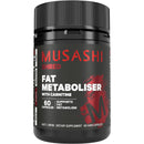 Musashi Fat Metaboliser with Carnitine 60 Capsules