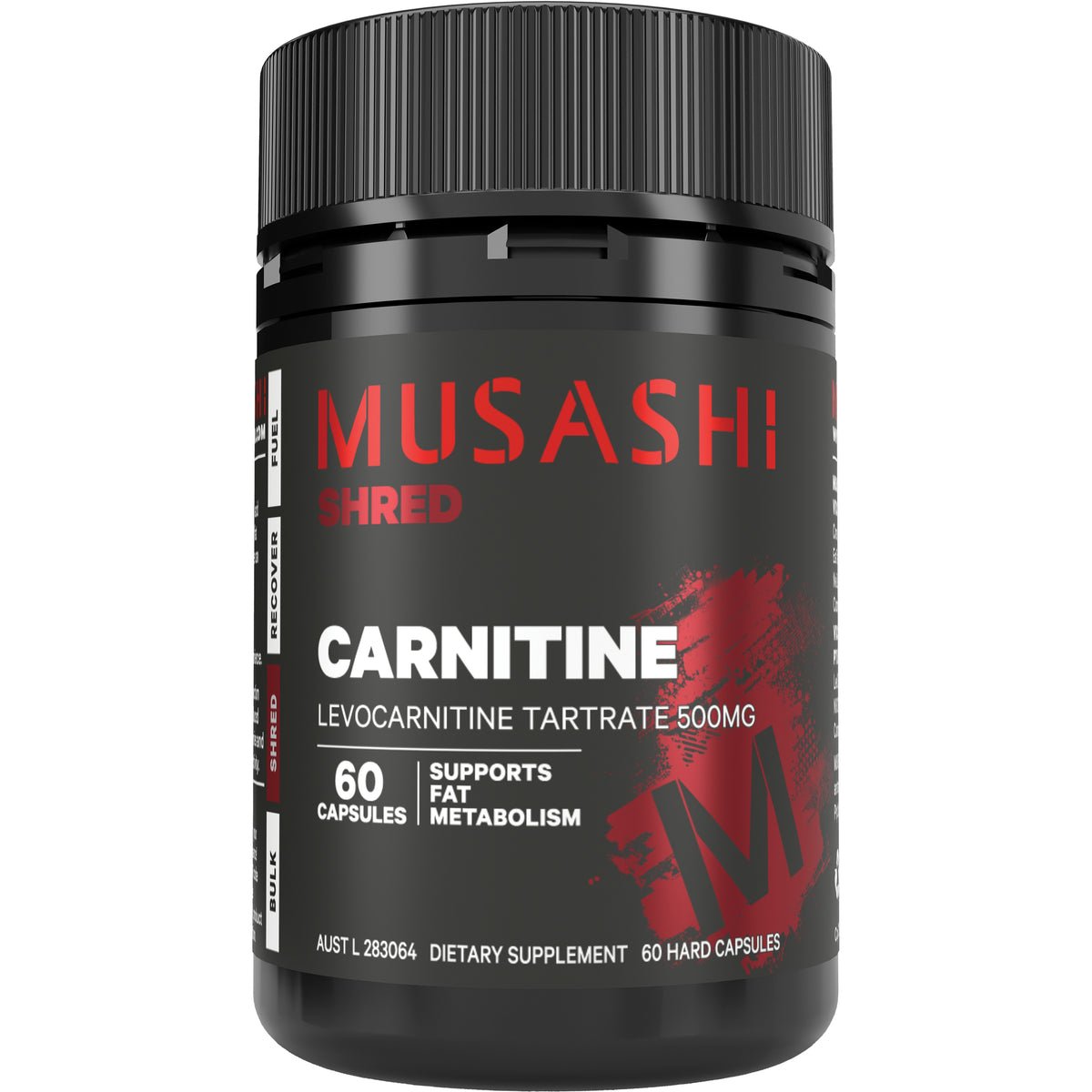 Musashi Carnitine 500mg 60Capsules
