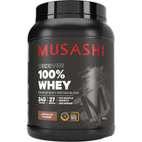 Musashi 100% Whey Protein Chocolate Milkshake 900 g