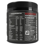 MUSASHI Pre Workout Zero Caffeine Red Raspberry 225g