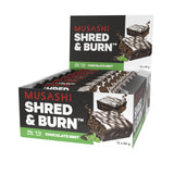 MUSASHI Shred&Burn Protien Bar Choc Mint 60g