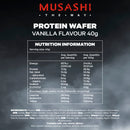 Musashi Protein Wafer Bar Vanilla 40g