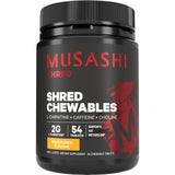 MUSASHI Shred Chewables Sour Punch 54s