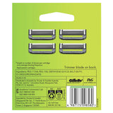 GILLETTE Labs Razor Blades Cartridges 4pk