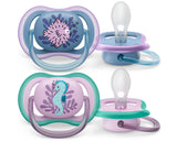 Philips Avent Soother Ultra Air Deco 6-18m 2pk