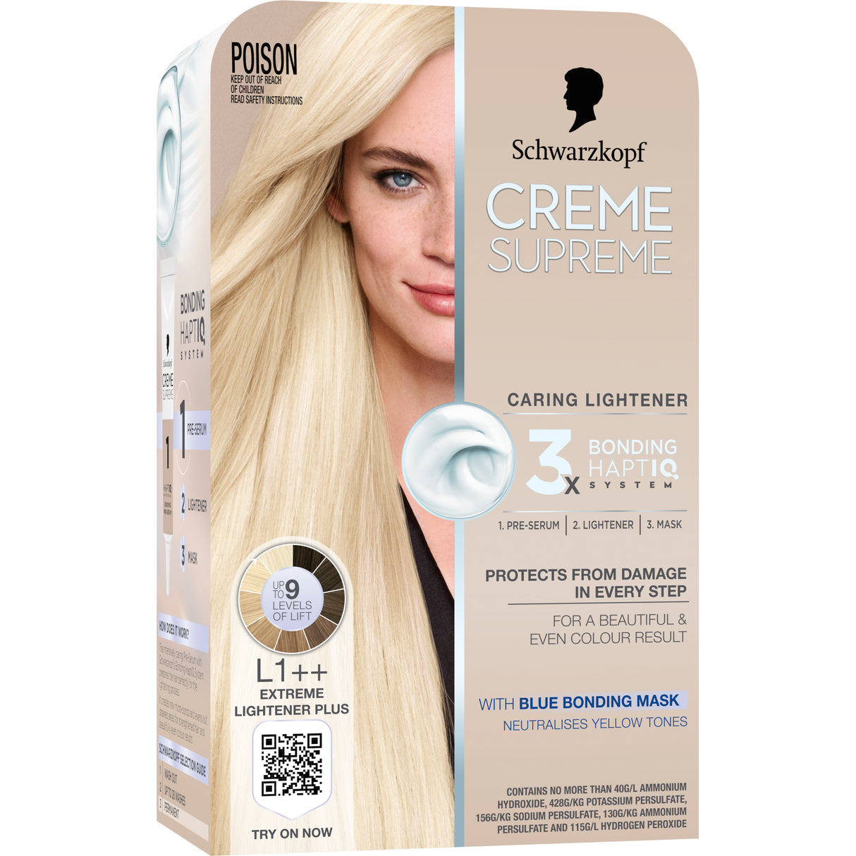 Schwarzkopf Creme Supreme L1++ Extreme Lightener Plus