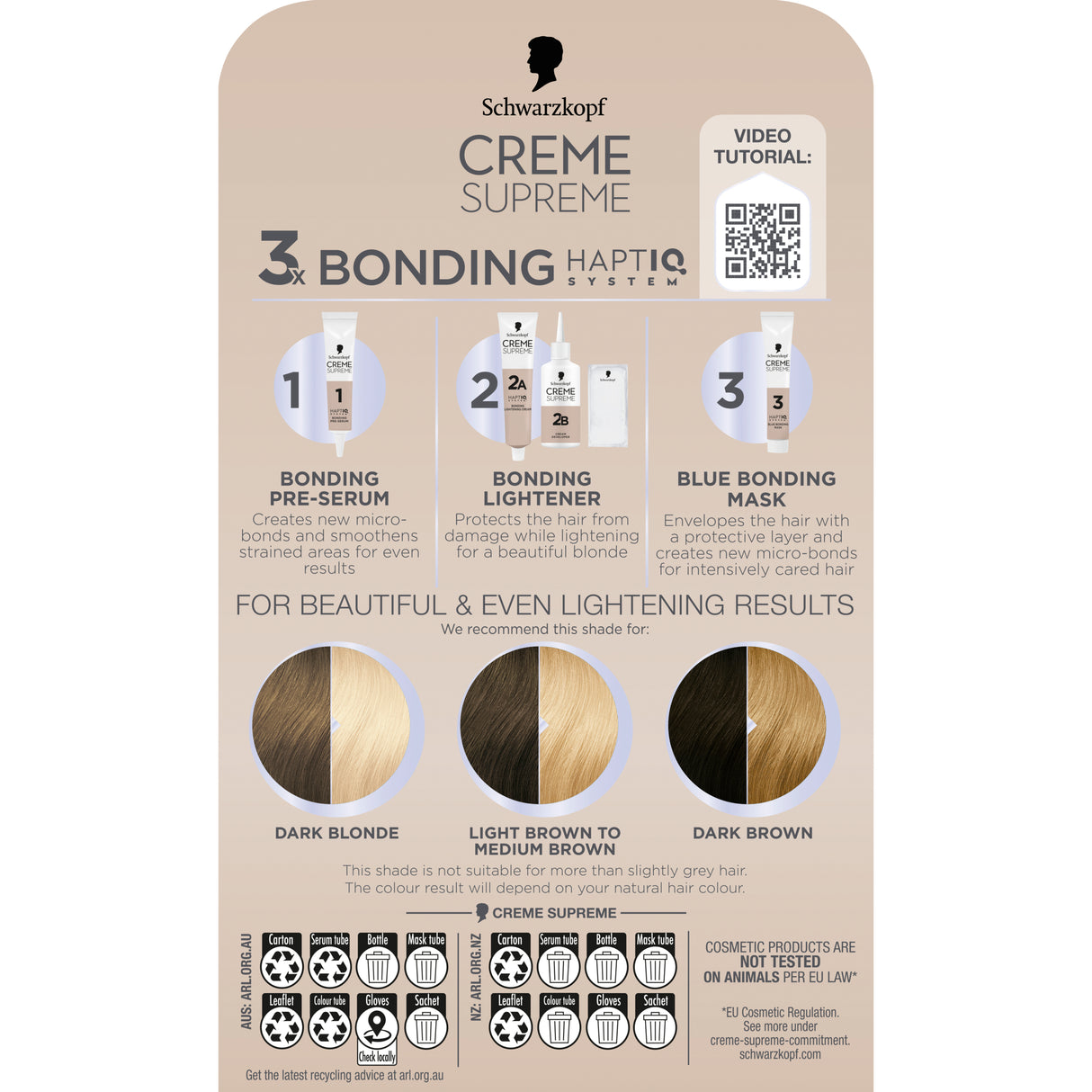 Schwarzkopf Creme Supreme L1++ Extreme Lightener Plus