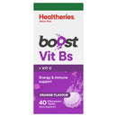 Healtheries Boost Effervescent Vitamin Bs Orange 2x20s