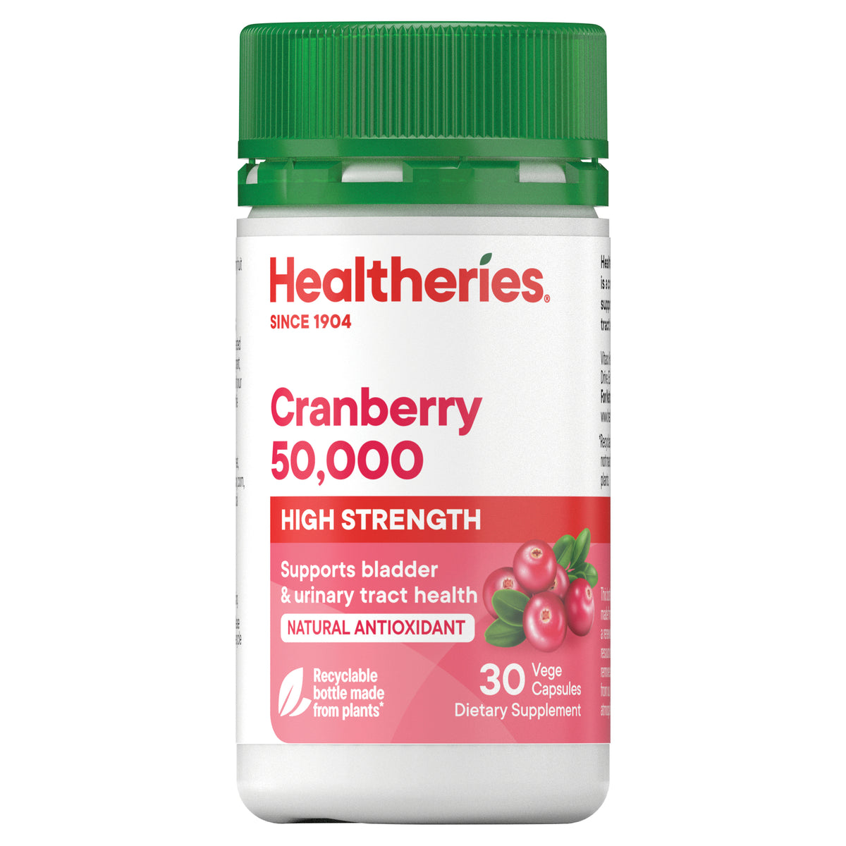 Healtheries Cranberry 50,000 30 Capsules