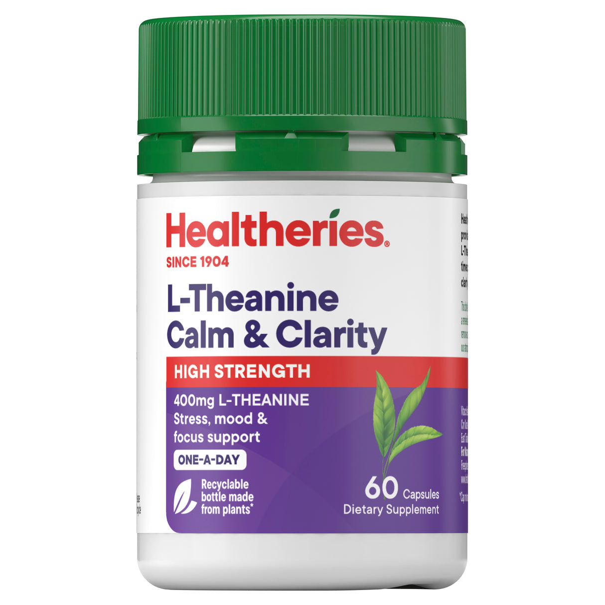 Healtheries L-Theanine Calm & Clarity 60s
