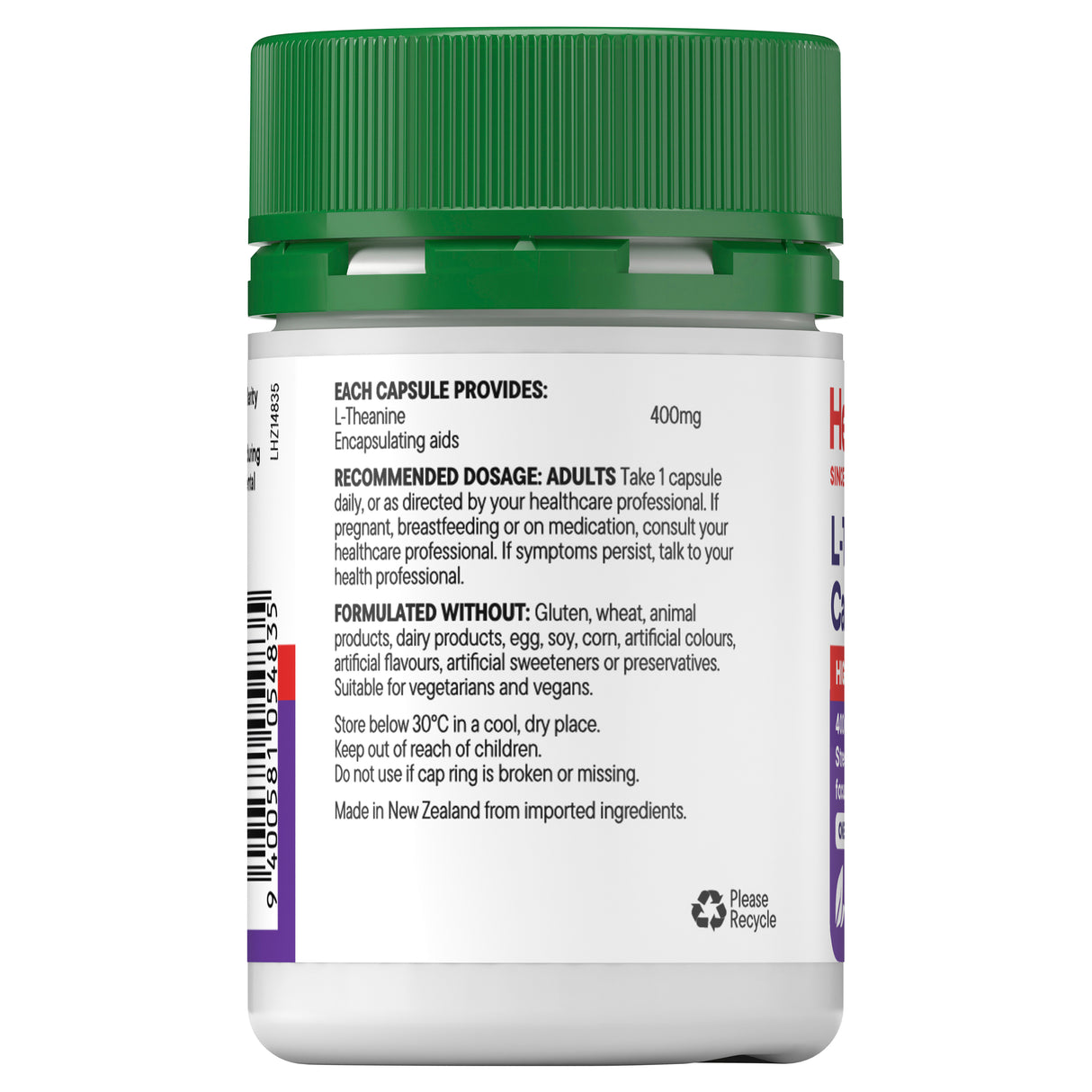 Healtheries L-Theanine Calm & Clarity 60s