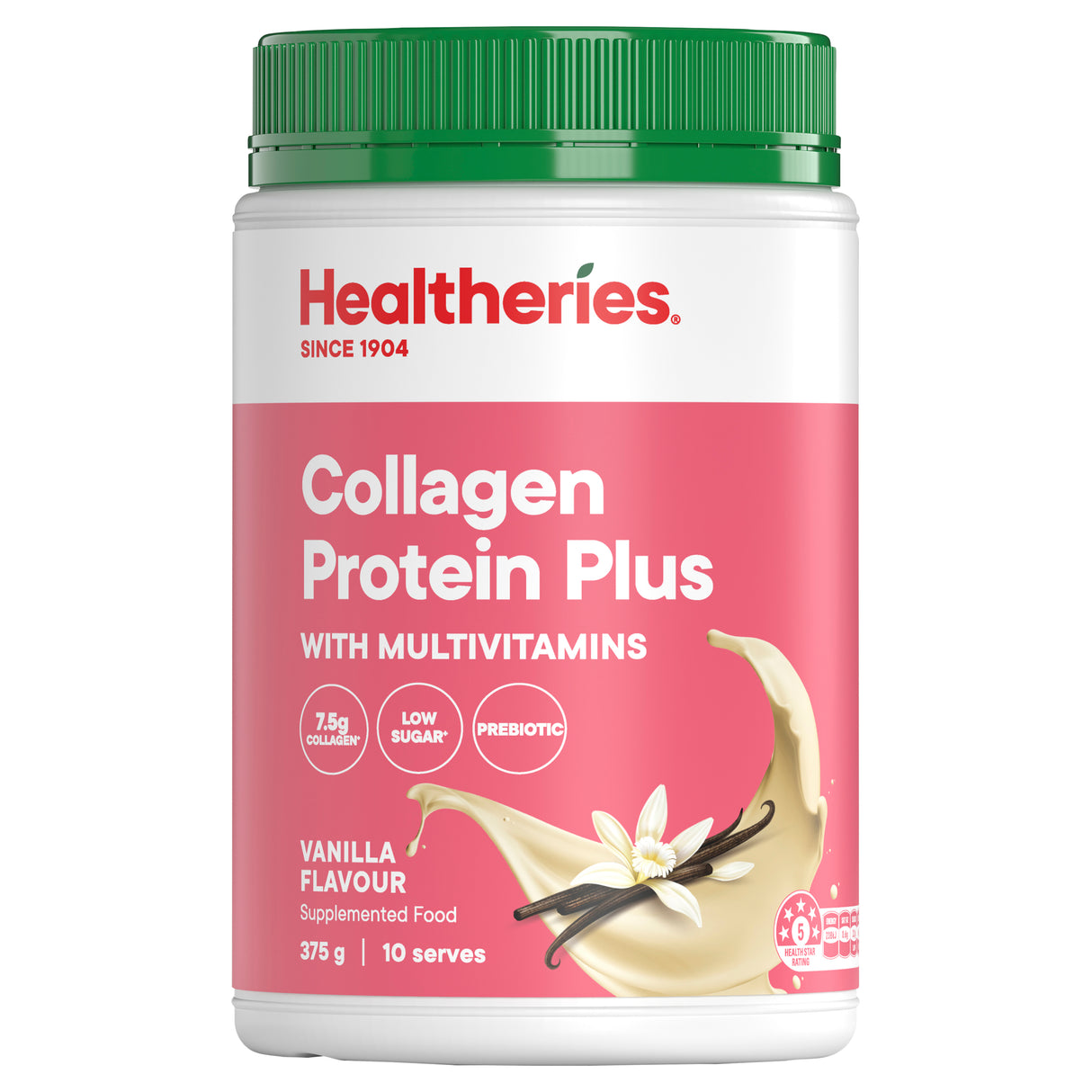 Healtheries Collagen Protein Plus Vanilla 400g