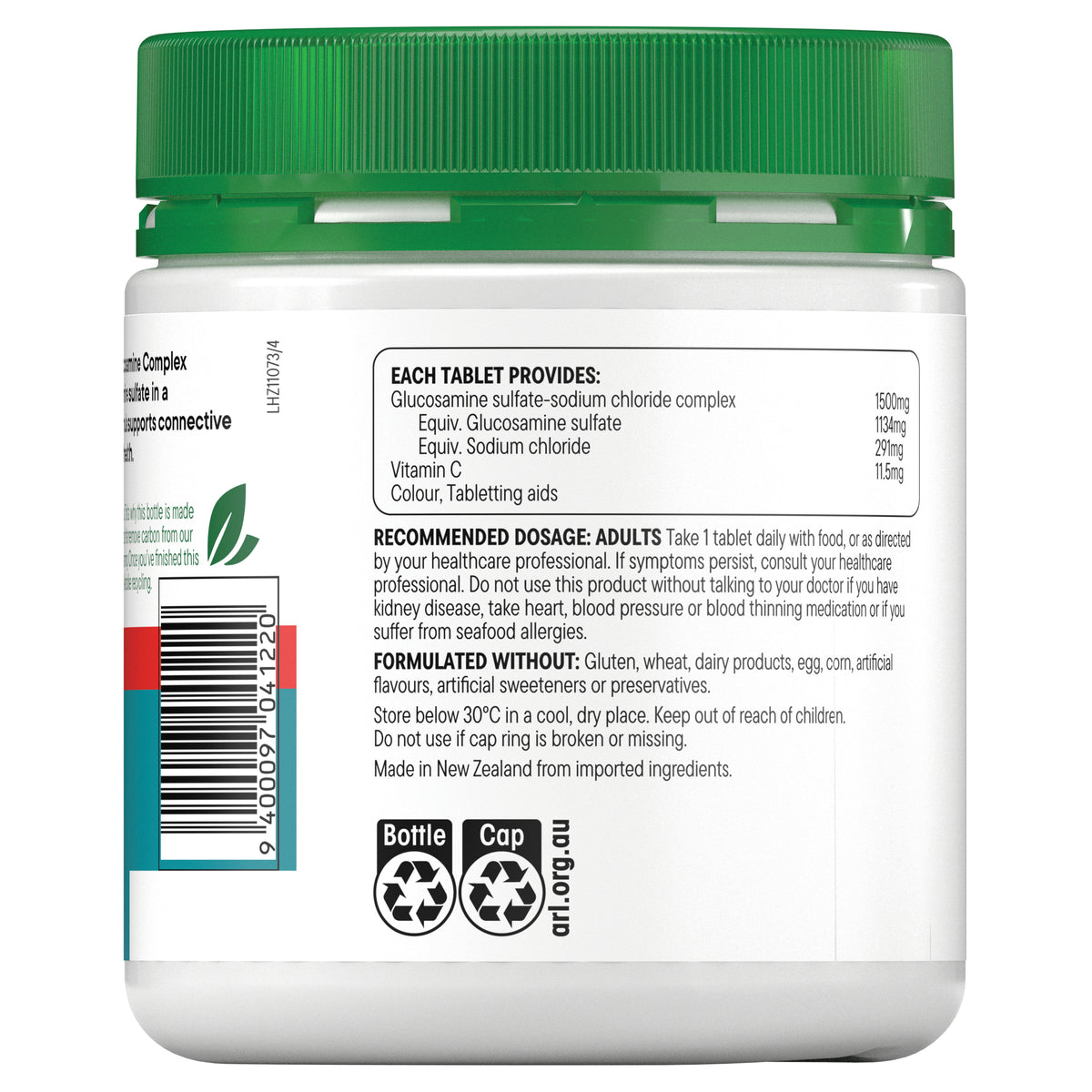 Healtheries Jointex Glucosamine Complex 1500mg 200 Tablets