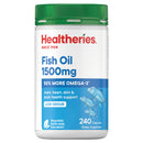 Healtheries Fish Oil 1500mg 240 Capsules