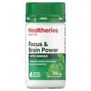 Healtheries Focus & Brain Power 30 Capsules