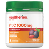 Healtheries Vit C 1000mg+ SuperFruit 100 Tablets