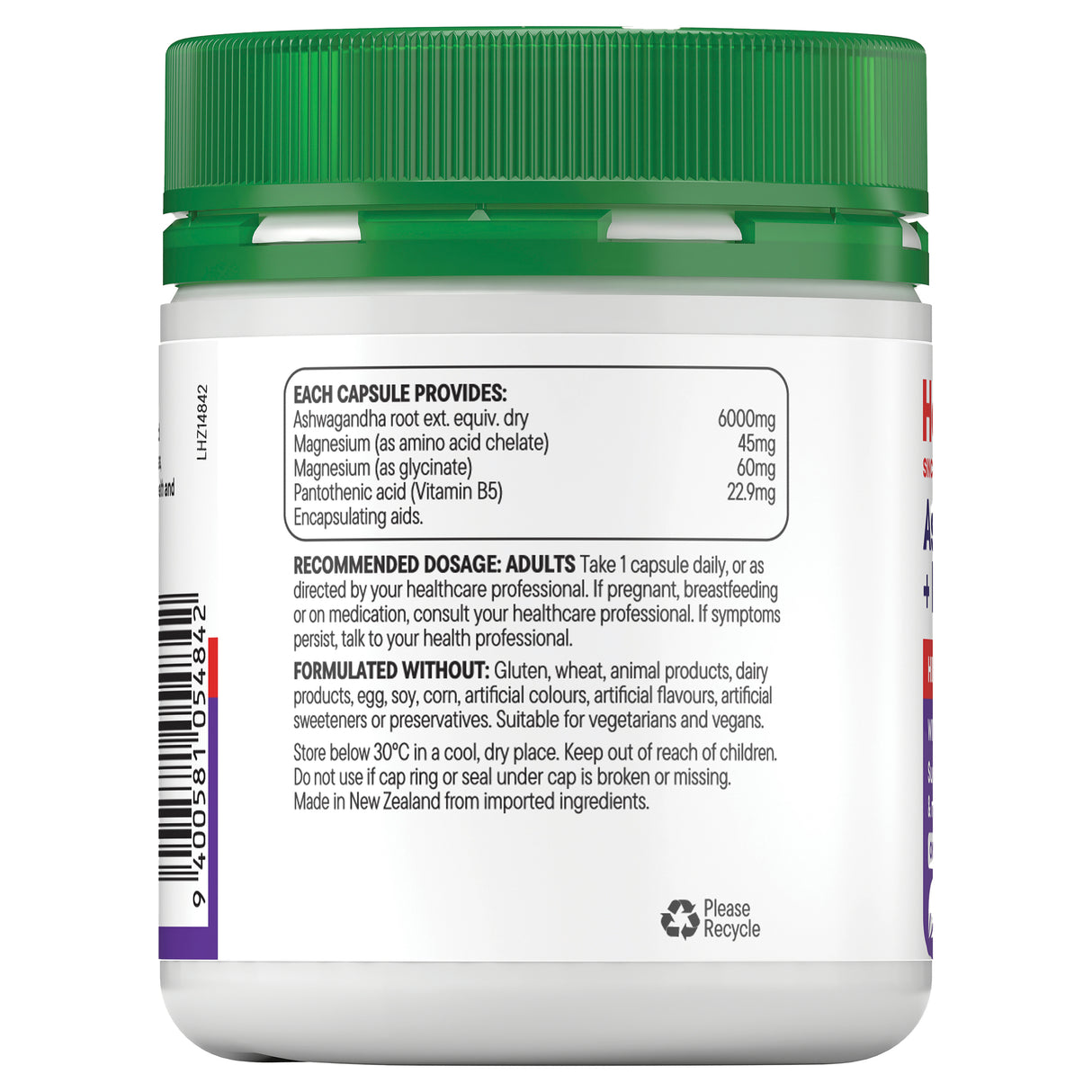 Healtheries Ashwagandha + Magnesium 60s