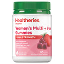 Healtheries High Strength Women's Multi + Iron Gummies 50 Gummies