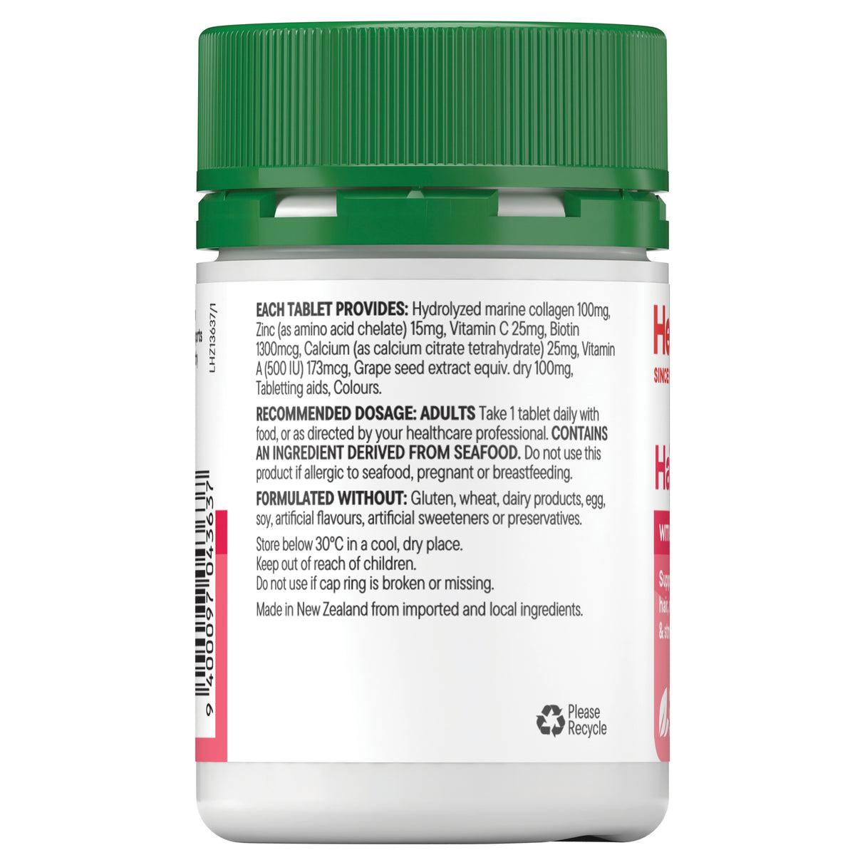 Healtheries Hair Skin Nails 50 Tablets