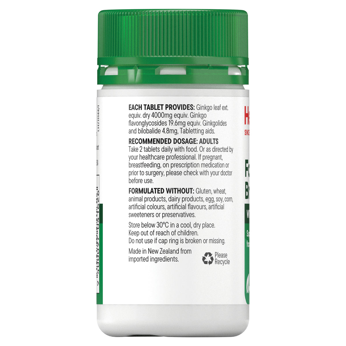 Healtheries Focus & Brain Power 30 Capsules