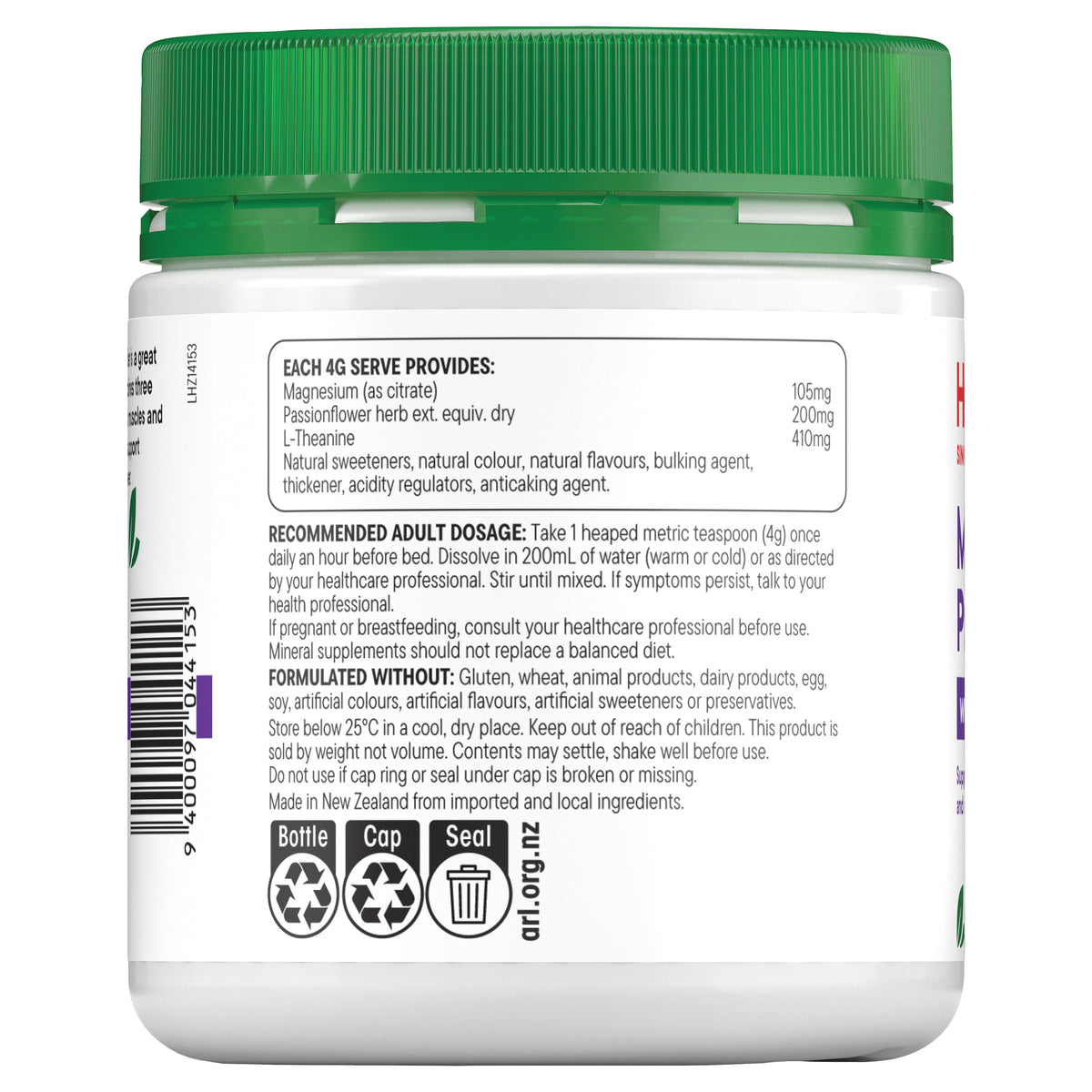 Healtheries Magnesium Sleep Powder 160g
