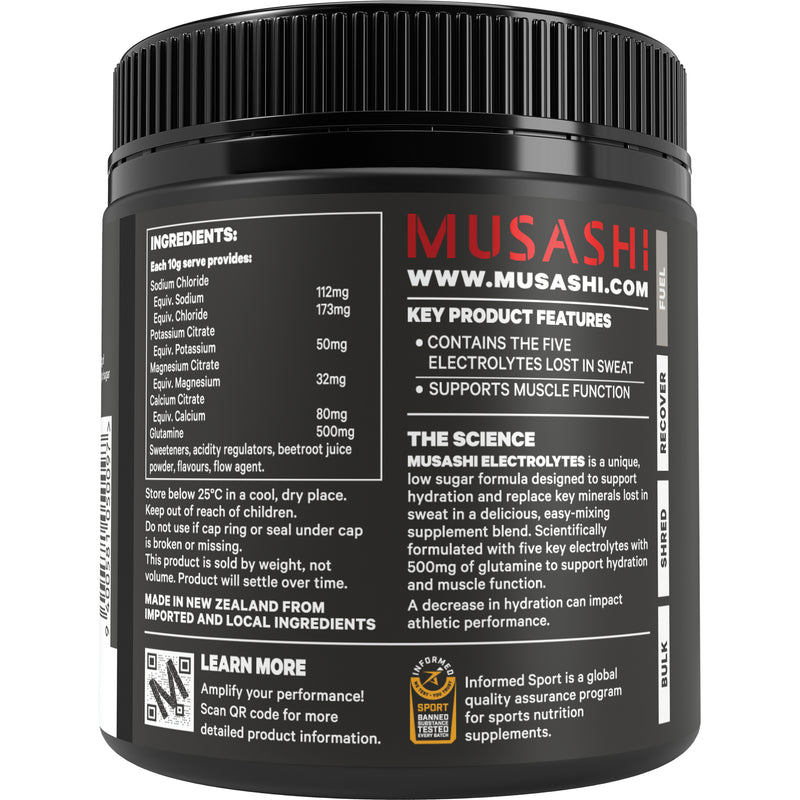 Musashi Electrolyte Watermelon Powder 300g