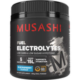 Musashi Electrolyte Powder Blue Raspberry 300g