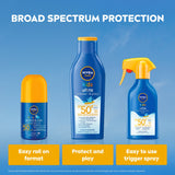 NIVEA Kids Caring Roll On Sun Lotion SPF50 65ml