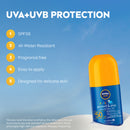 NIVEA Kids Caring Roll On Sun Lotion SPF50 65ml