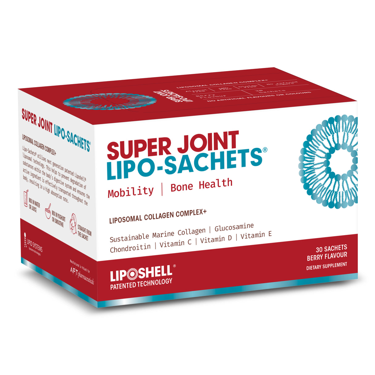Lipo-Sachets Super Joint Glucosamine + Chondroitin Complex 30pk