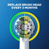 Oral-B Precision Clean Replacement Brush Heads 3ct