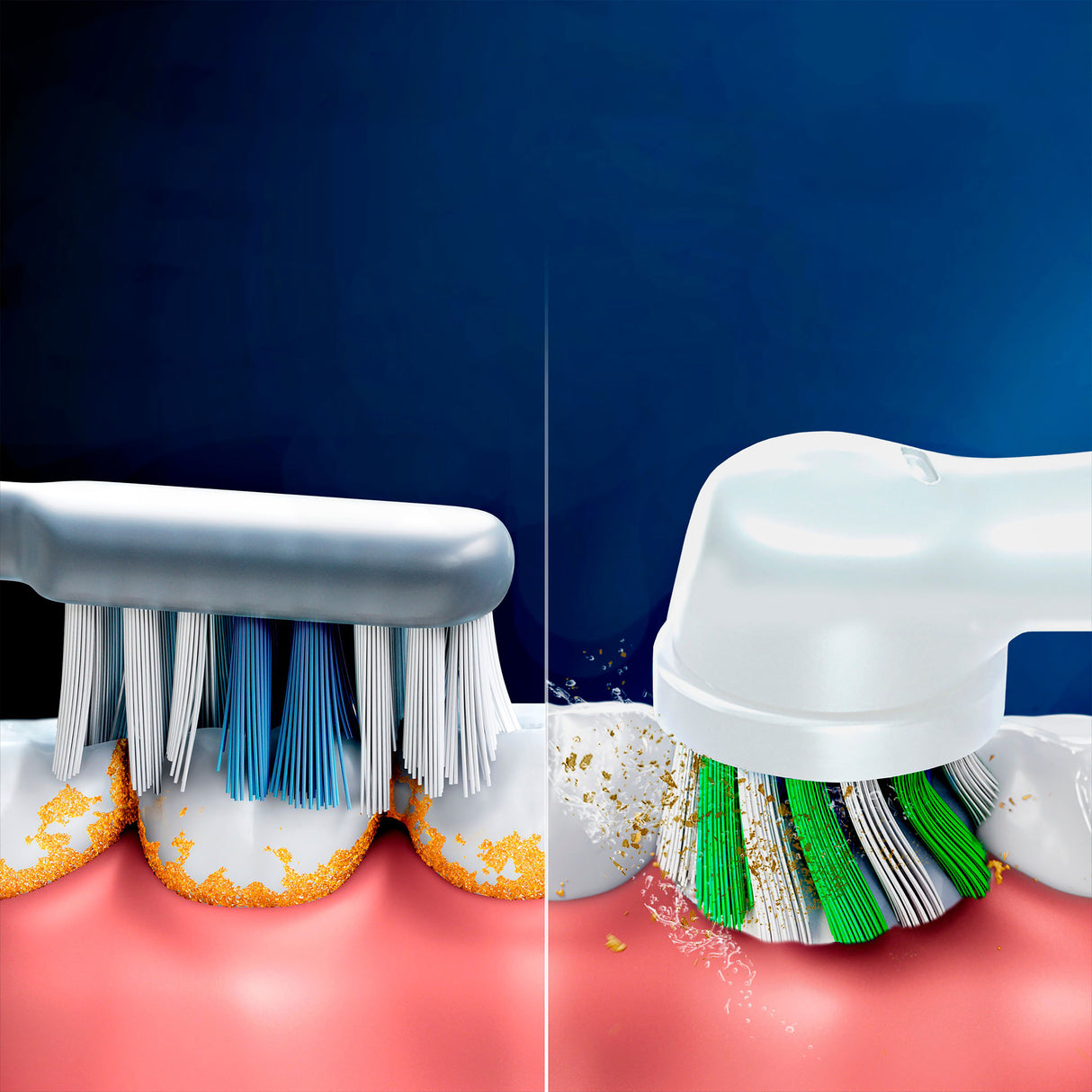 Oral-B Vitality Cross Action refills Black 3 pack