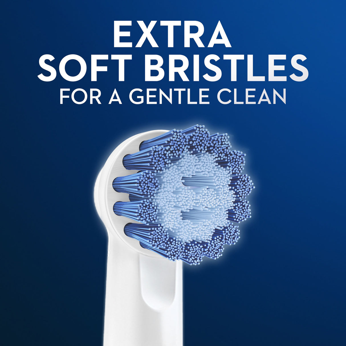 Oral-B Sensitive Clean Replacement Brush Heads 2 Pack
