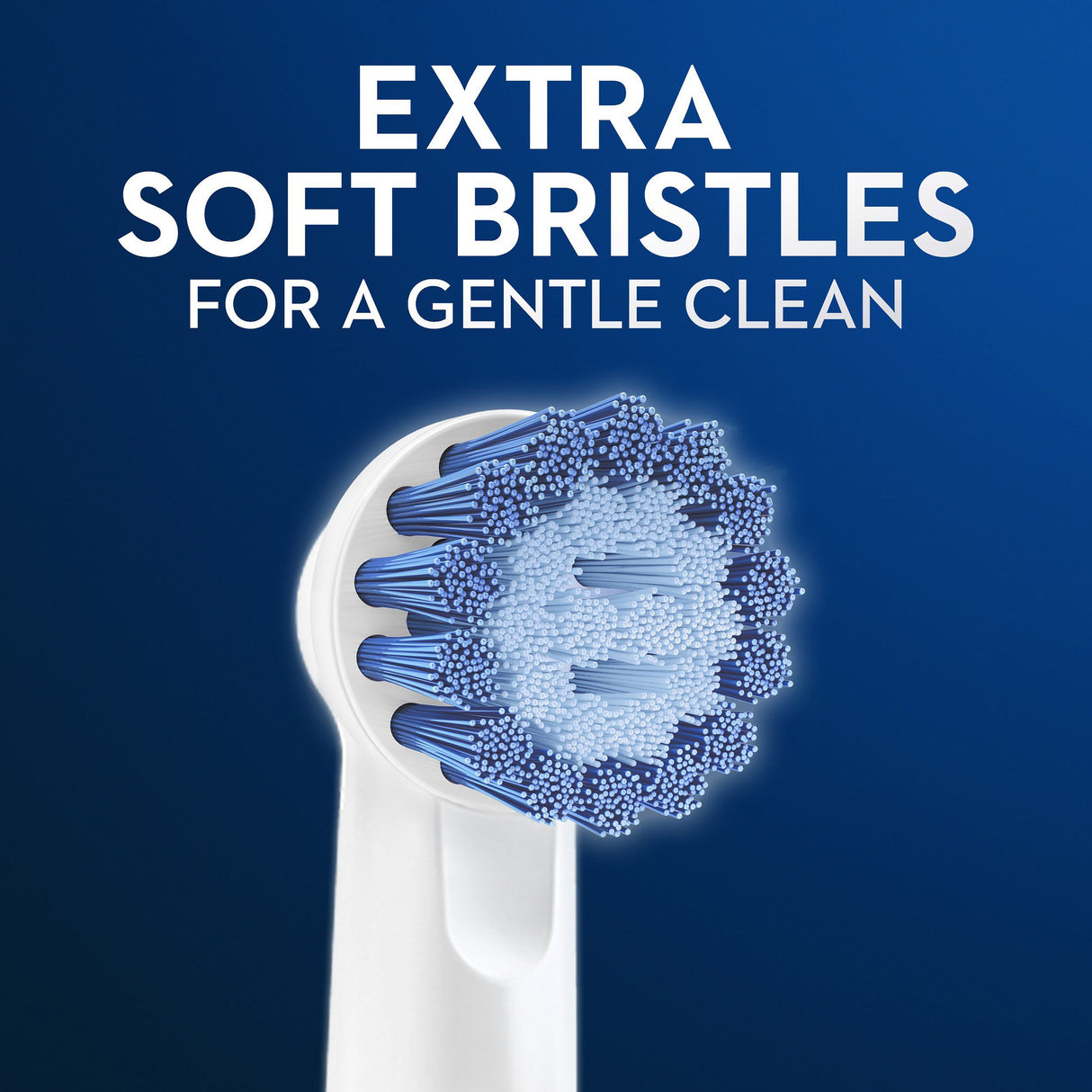 Oral-B Sensitive Clean Replacement Brush Heads 2 Pack