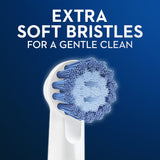 Oral-B Sensitive Clean Replacement Brush Heads 2 Pack