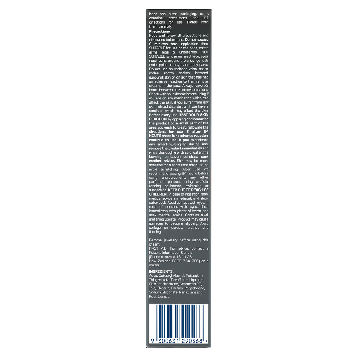 Veet Men Hair Removal Cream Normal Skin 200ml