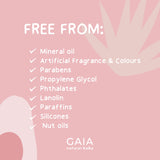 GAIA Natural Baby Moisturiser 500ml