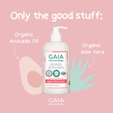 GAIA Natural Baby Moisturiser 500ml