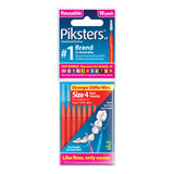 Piksters Interdental Brushes Size 4 Red 10pk