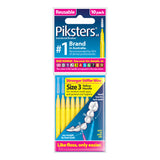 Piksters Interdental Brushes Size 3 Yellow 10pk