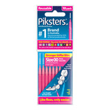 Piksters Interdental Brushes Size 00 Pink 10pk