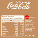 Coca-Cola Soft Drink Vanilla 600ml