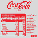 Coca-Cola Diet Coke Soft Drink 600ml