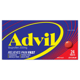 Advil Tablets 200mg Ibuprofen 24 Pack