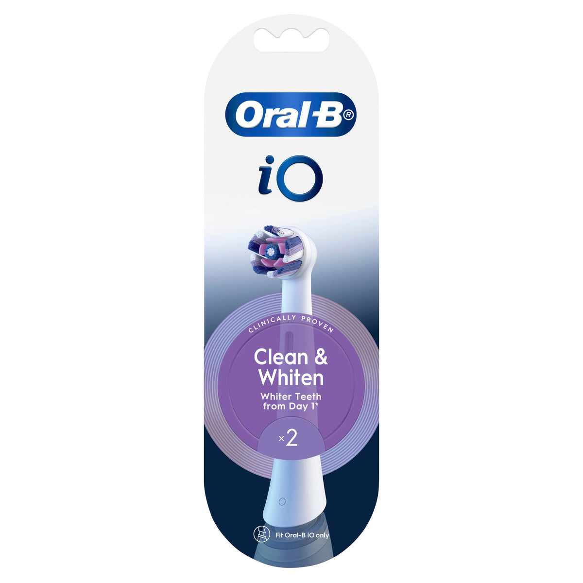 Oral-B iO Clean&Whiten (R) Wht 2pk