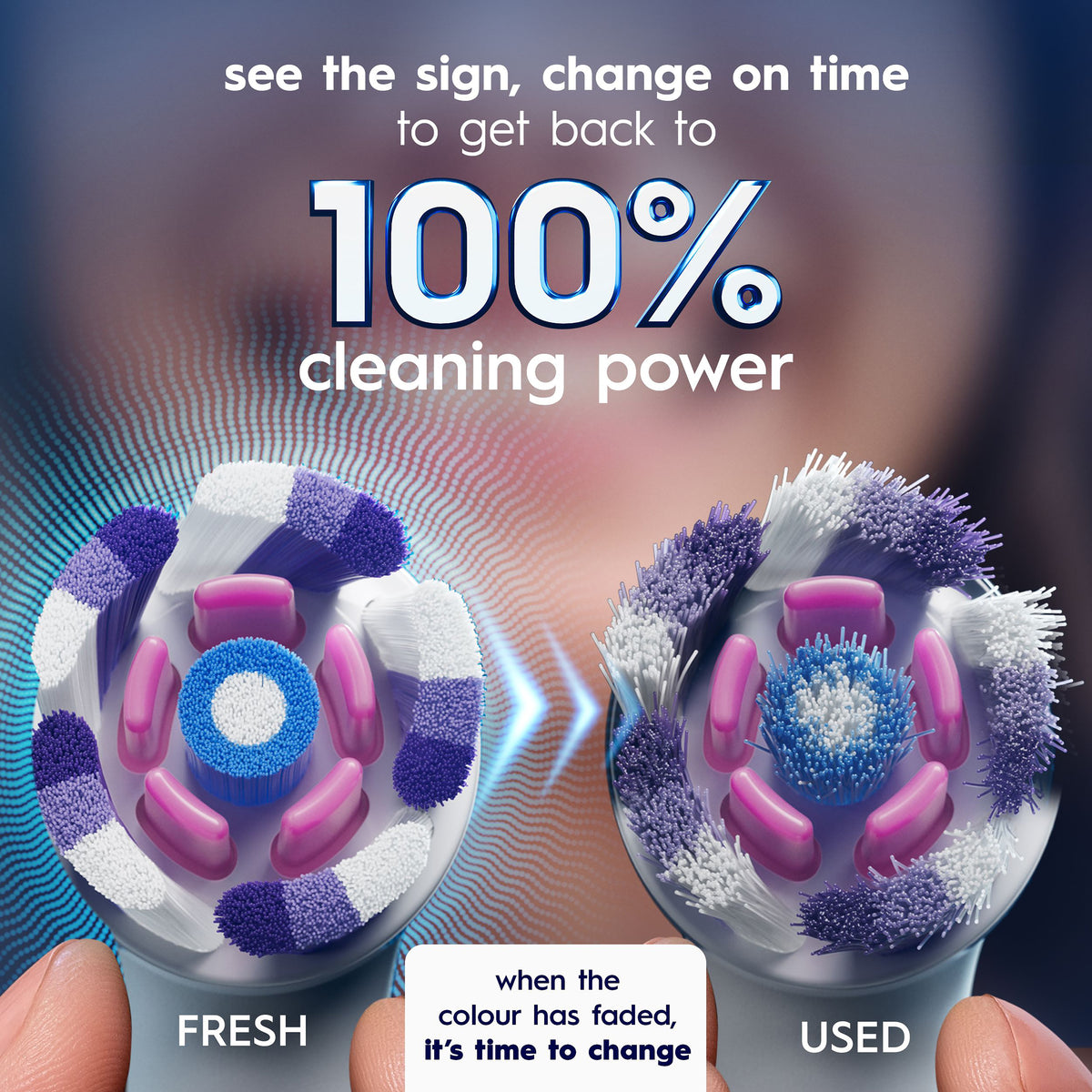 Oral-B iO Clean&Whiten (R) Wht 2pk