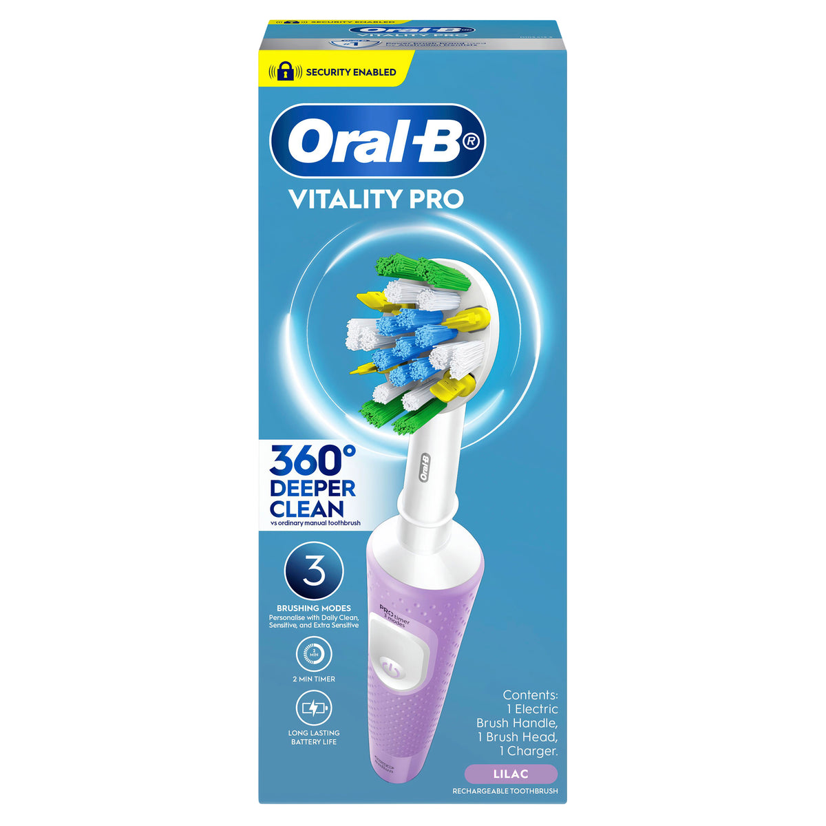 Oral-B Vitality Pro Dp Cln T/B Lilac
