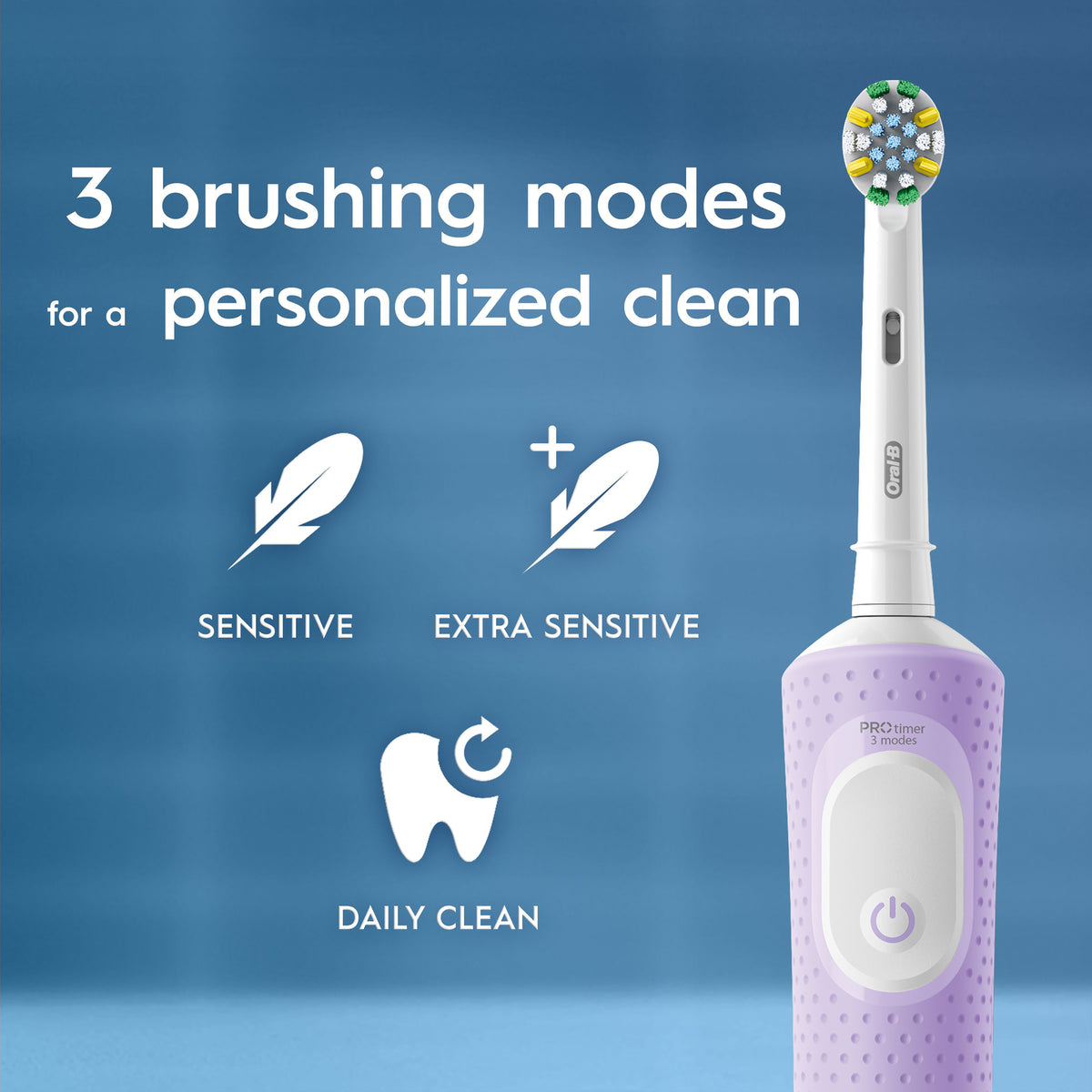 Oral-B Vitality Pro Dp Cln T/B Lilac