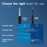 Oral-B Vitality Pro Dp Cln T/B Blk