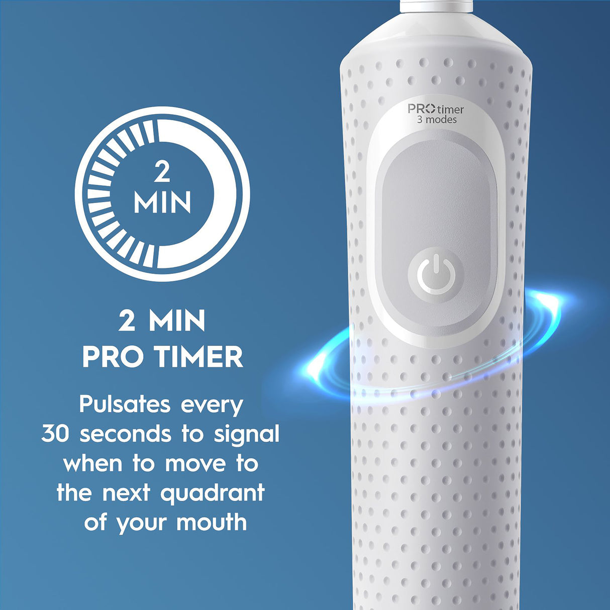 ORAL B Vitality Pro Dp Cln T/B Wht